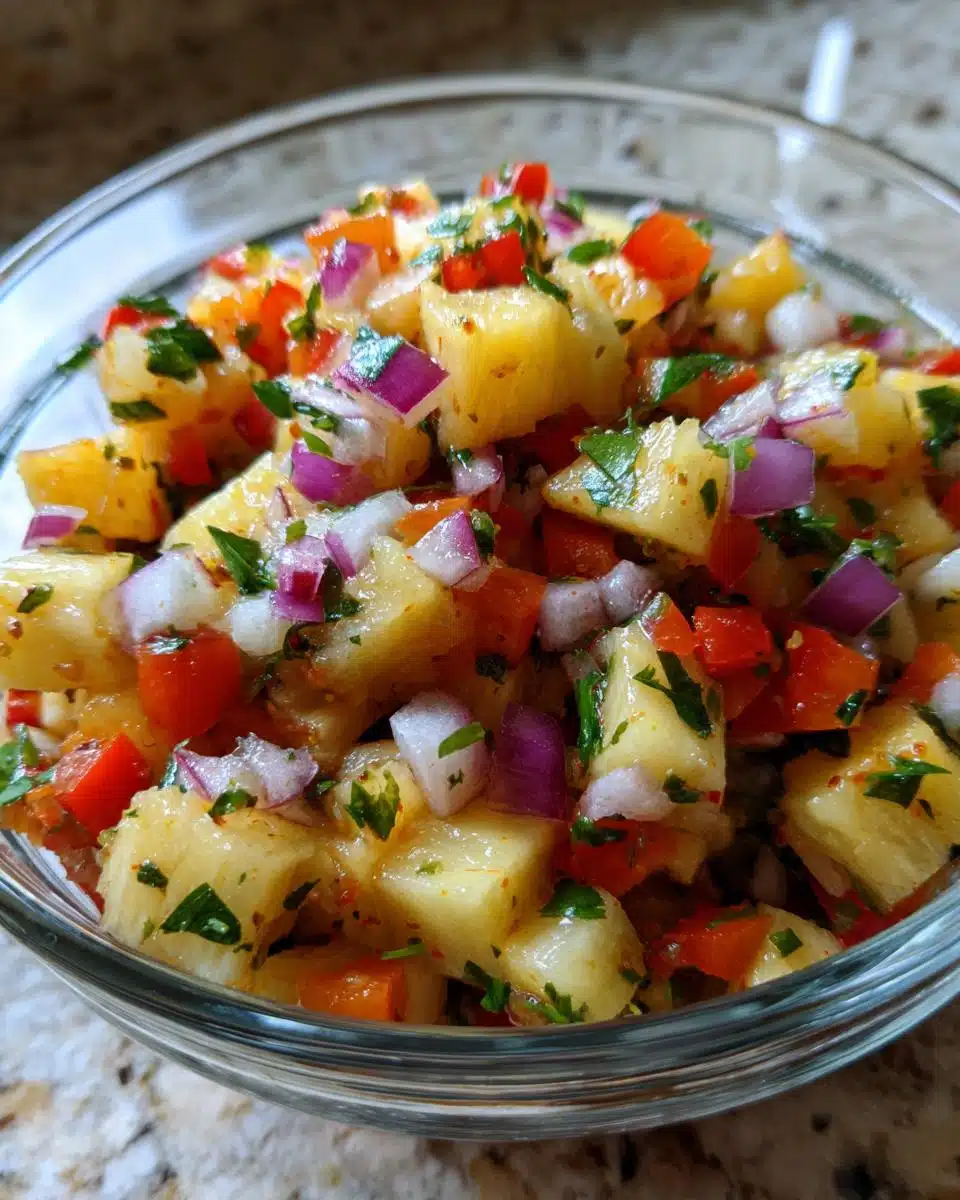 Pineapple Salsa - detail 2