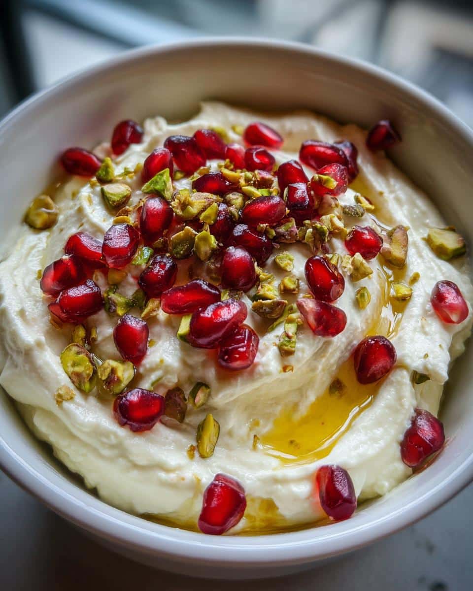 Pomegranate Pistachio Whipped Feta - detail 2