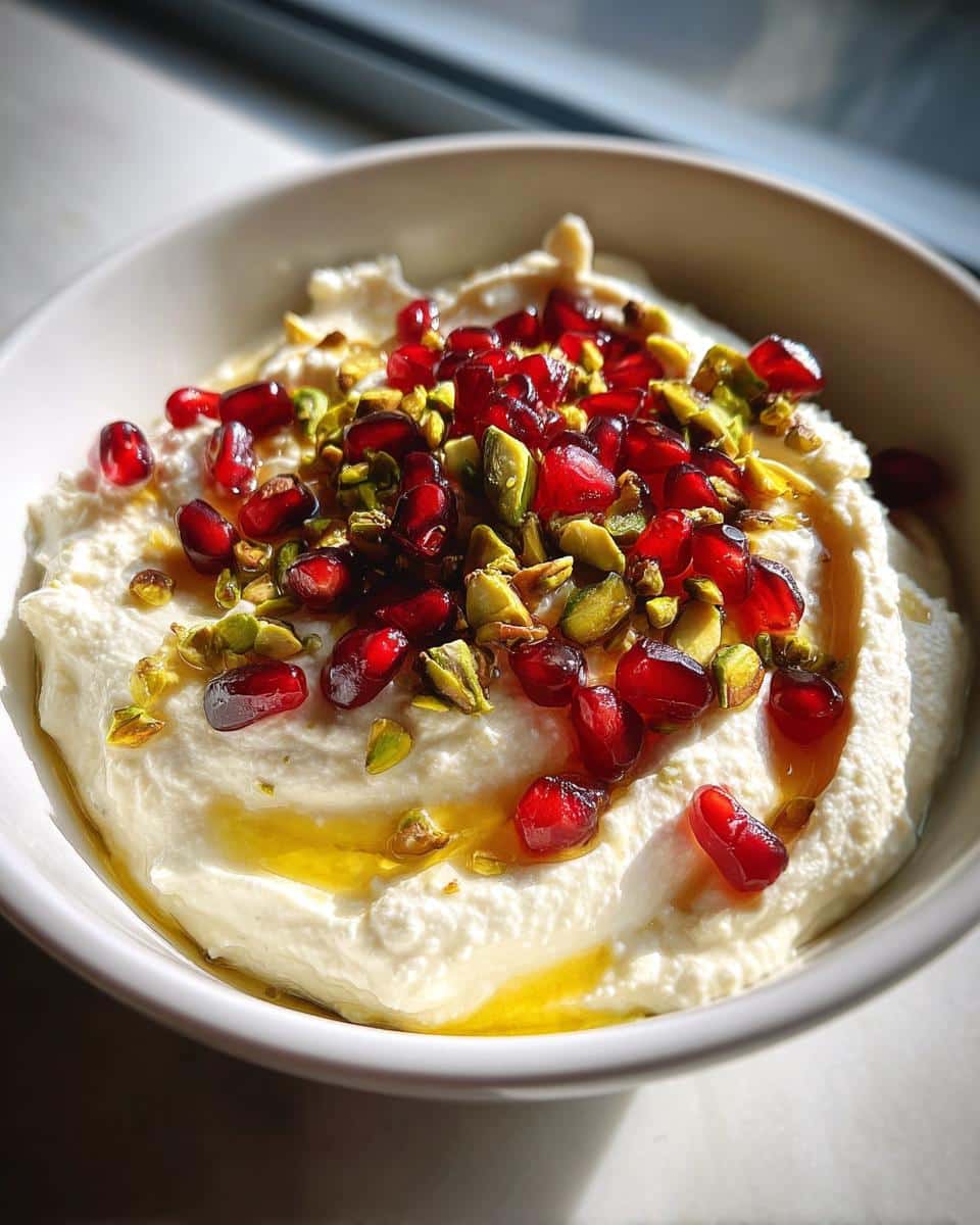 Pomegranate Pistachio Whipped Feta - detail 3