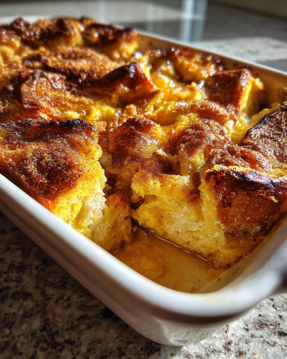Pumpkin French Toast Casserole - detail 2