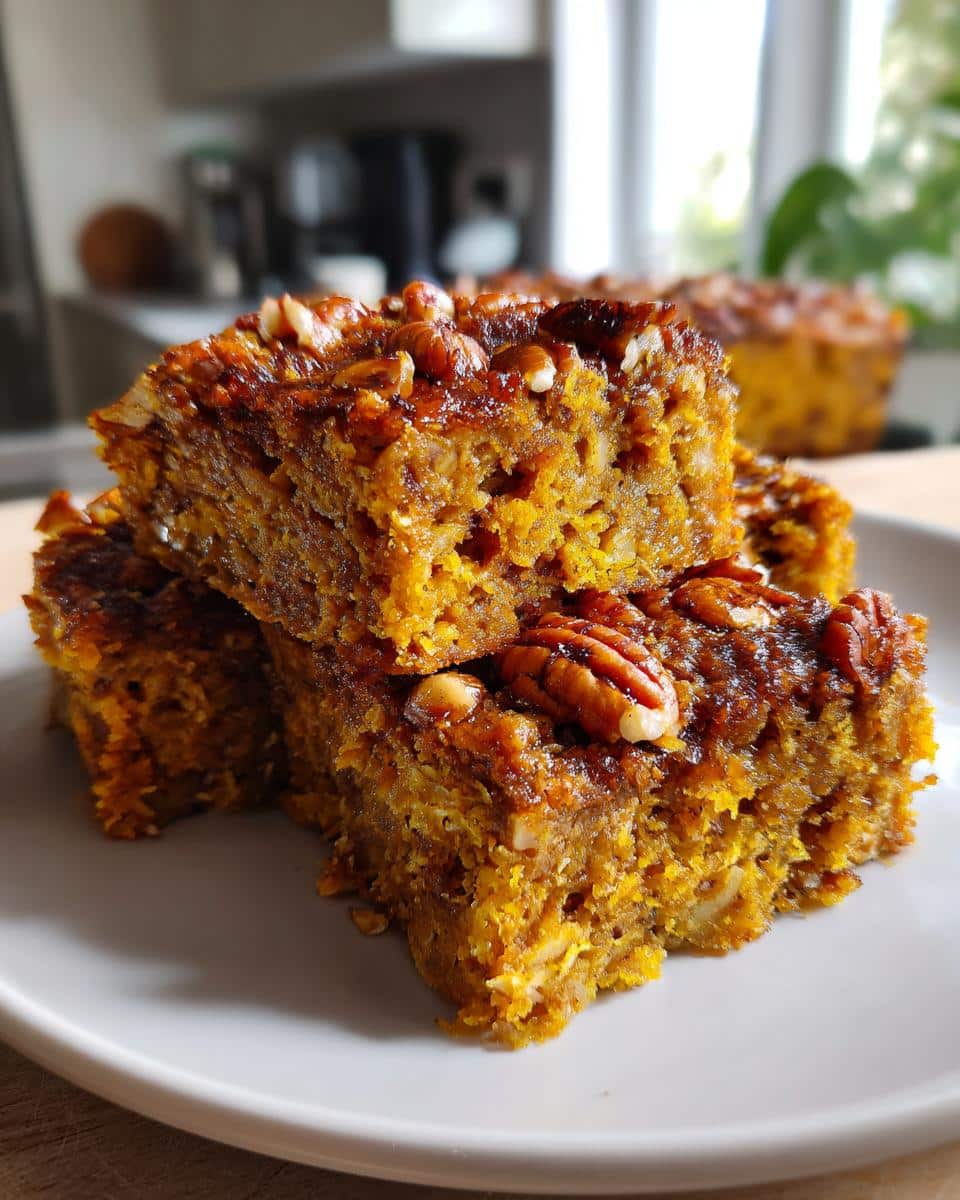Pumpkin Spice Baked Oatmeal - detail 1