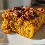 Pumpkin Spice Baked Oatmeal