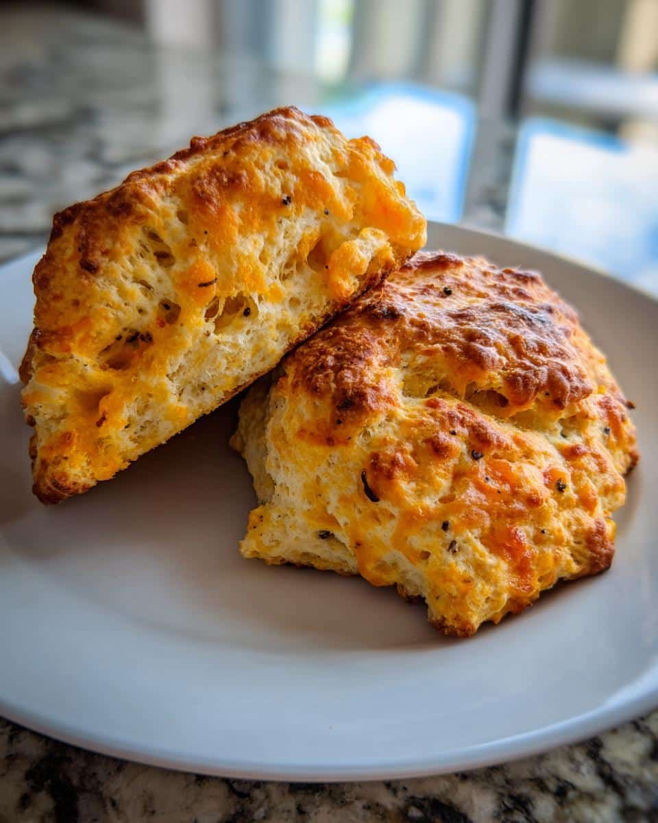 Savory Pumpkin and Cheddar Scones - detail 1