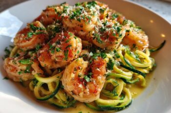 Shrimp Scampi with Zucchini Noodles