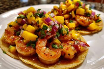 Shrimp Tacos with Mango Salsa