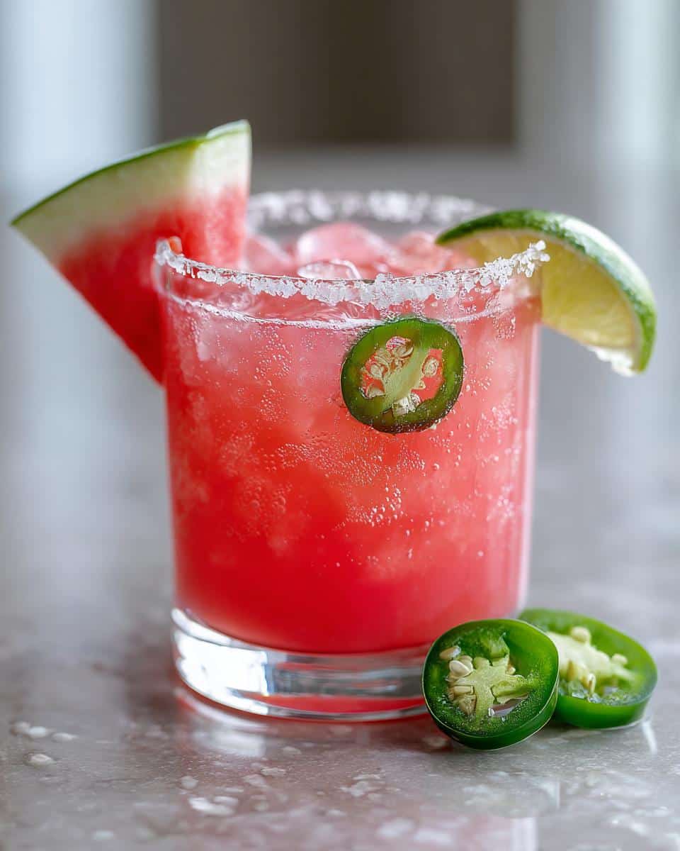 Spicy Watermelon Margarita - detail 1