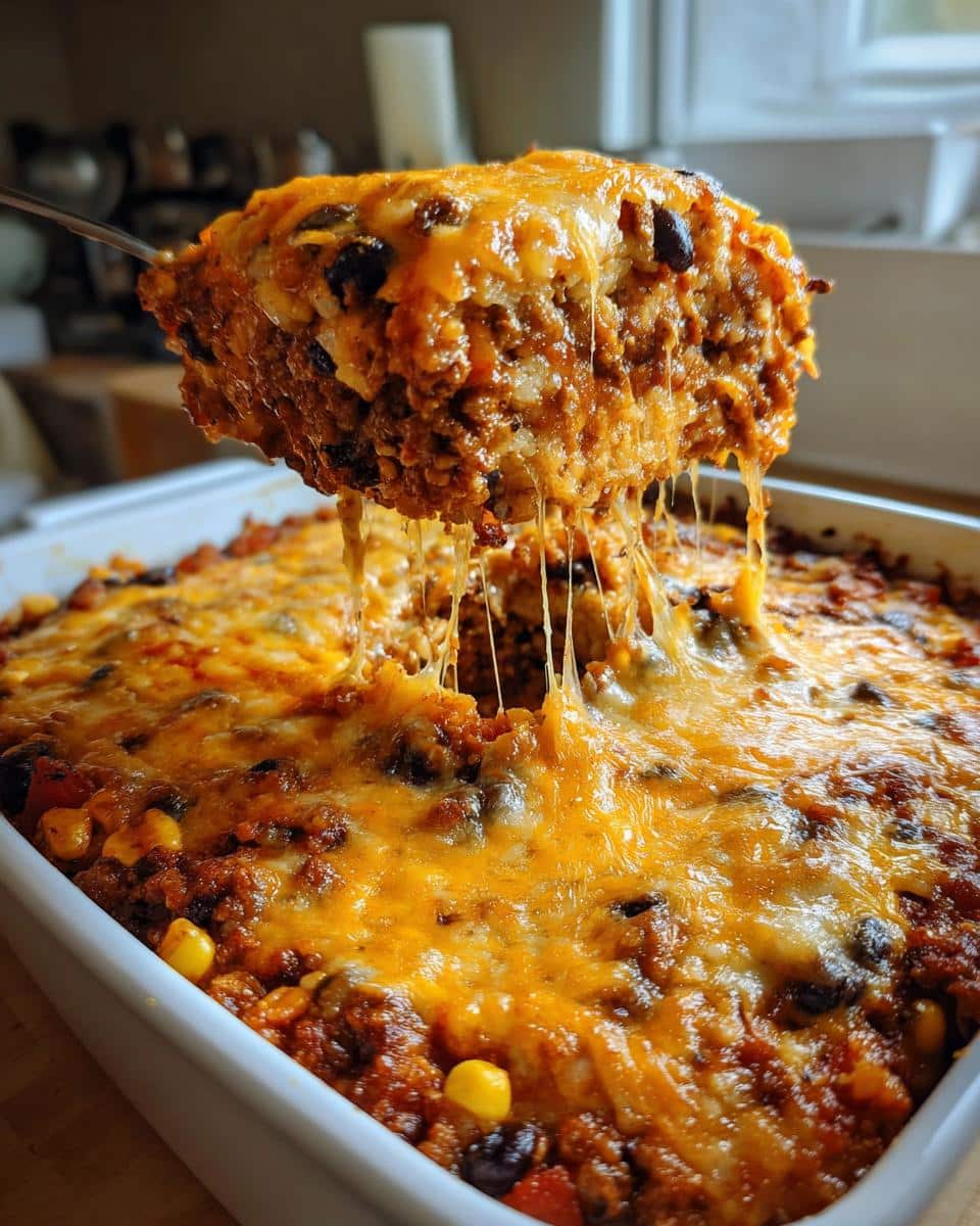 Taco Casserole Bake – A Cheesy Crowd-Pleaser for Kids - detail 1