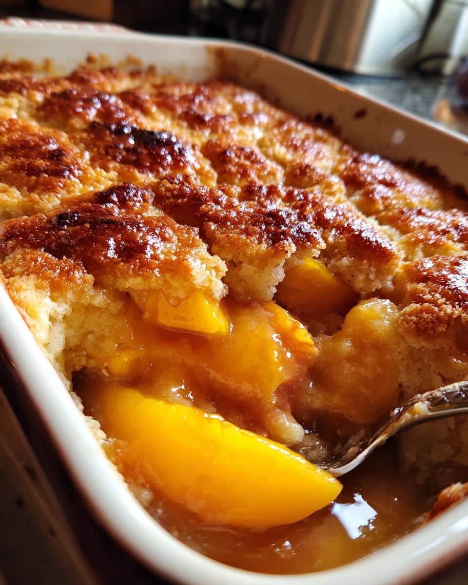 The Best Peach Cobbler - detail 1