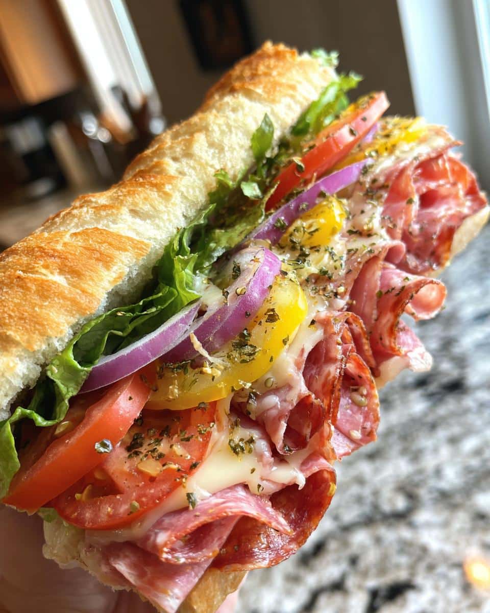 The Ultimate Italian Grinder Sandwich - detail 1