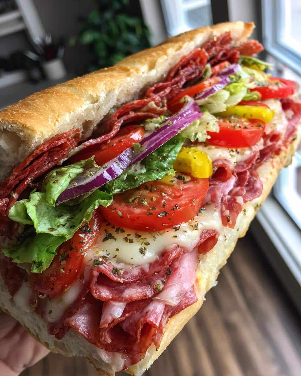 The Ultimate Italian Grinder Sandwich - detail 2