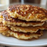 Toddler-Friendly 2-Ingredient Banana Oat Pancakes