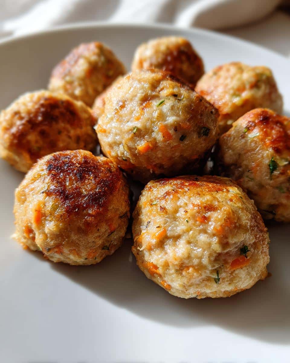 Toddler-Friendly Mini Chicken & Veggie Meatballs - detail 2