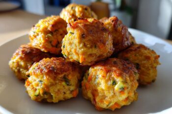 Toddler-Friendly Mini Chicken & Veggie Meatballs