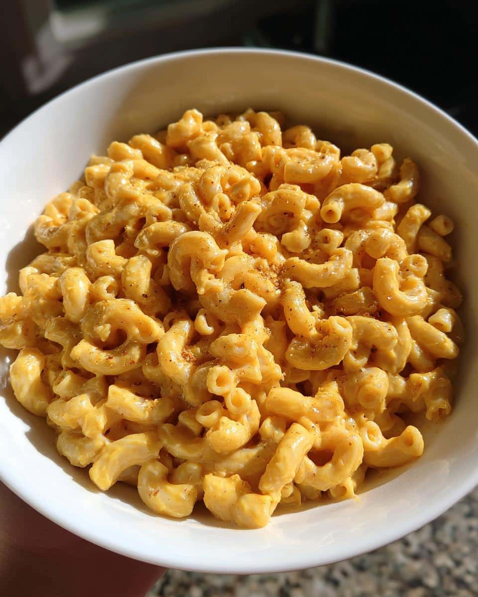 Vegan Pumpkin Mac and 