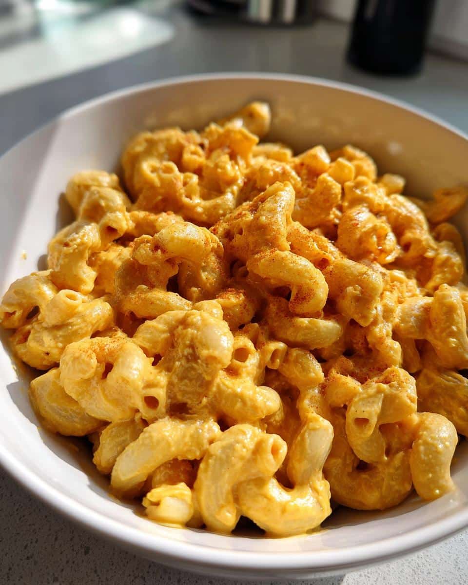 Vegan Pumpkin Mac and 