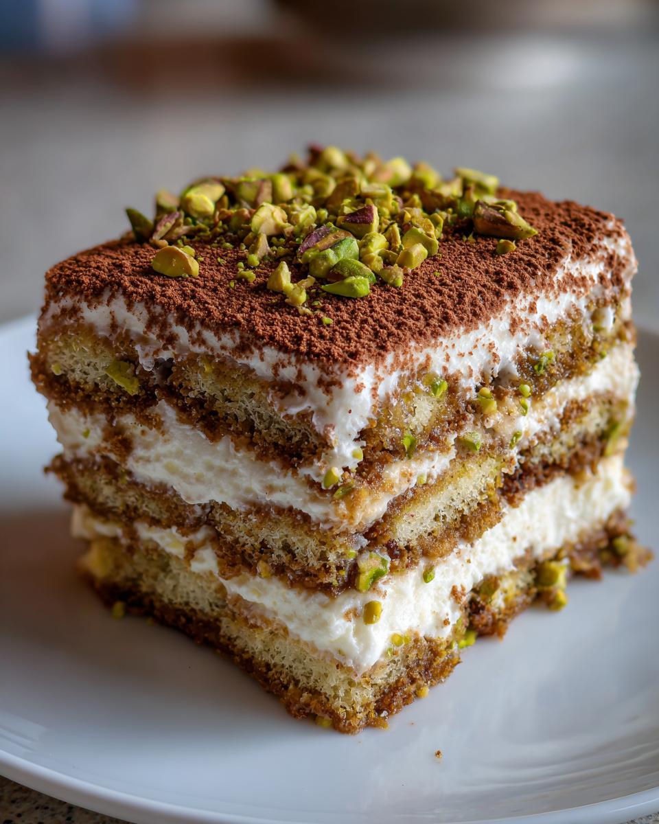 A Surprising Twist: The Hidden Recipe for Pistachio Tiramisu - detail 2
