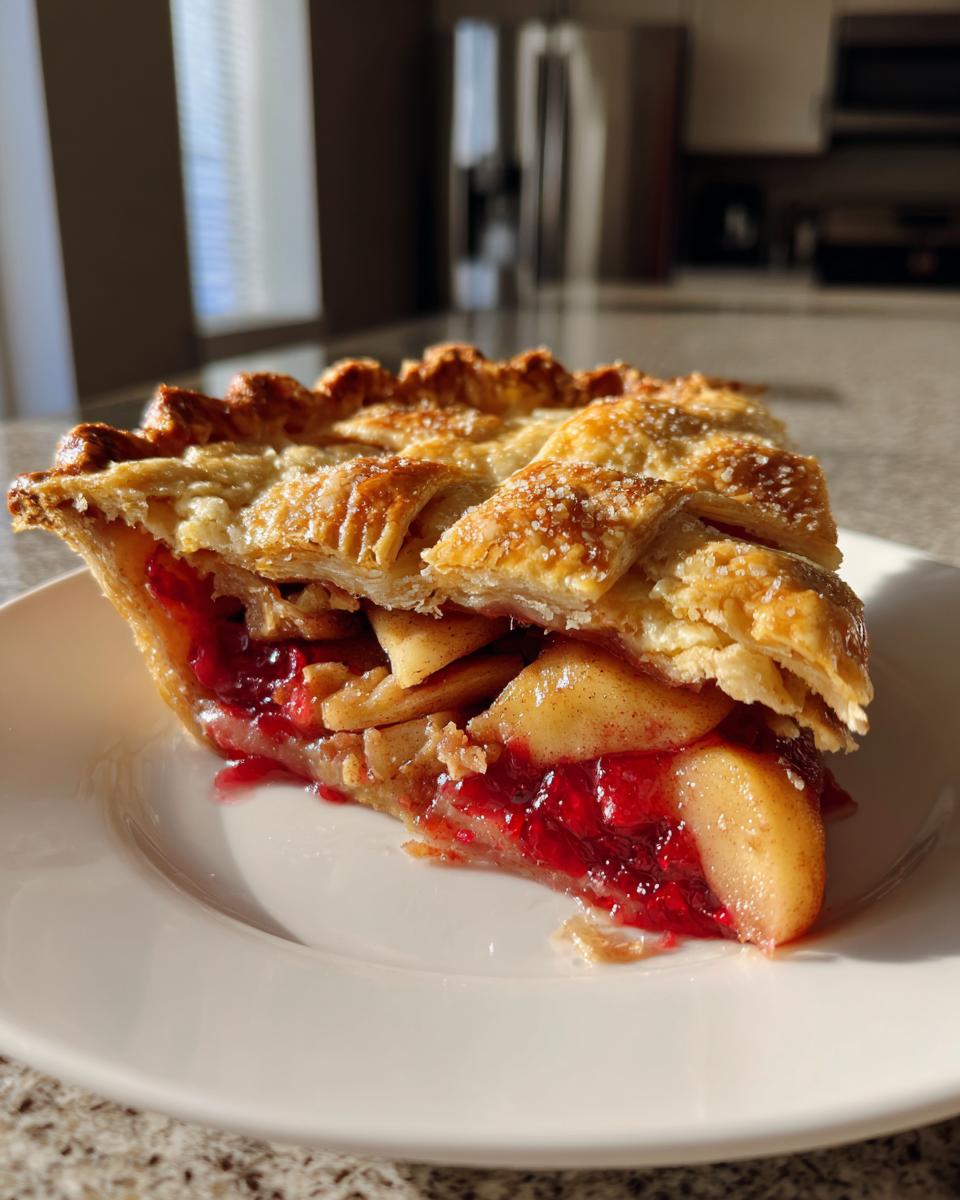 Apple Cranberry Pie - detail 1