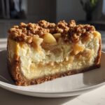 Apple Crisp Cheesecake