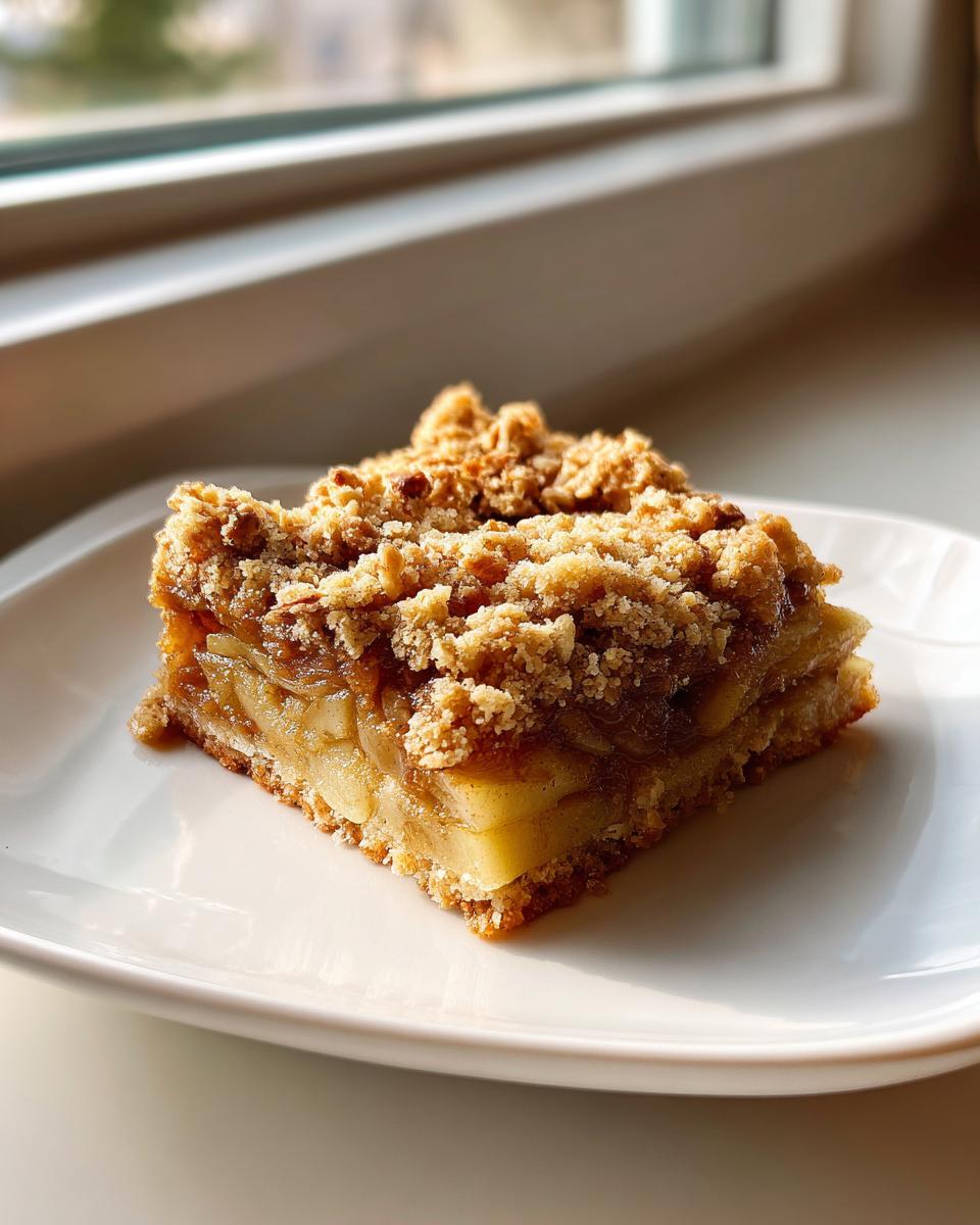 Apple Pie Bars with Streusel Topping - detail 1