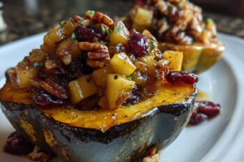 Apple-Stuffed Acorn Squash