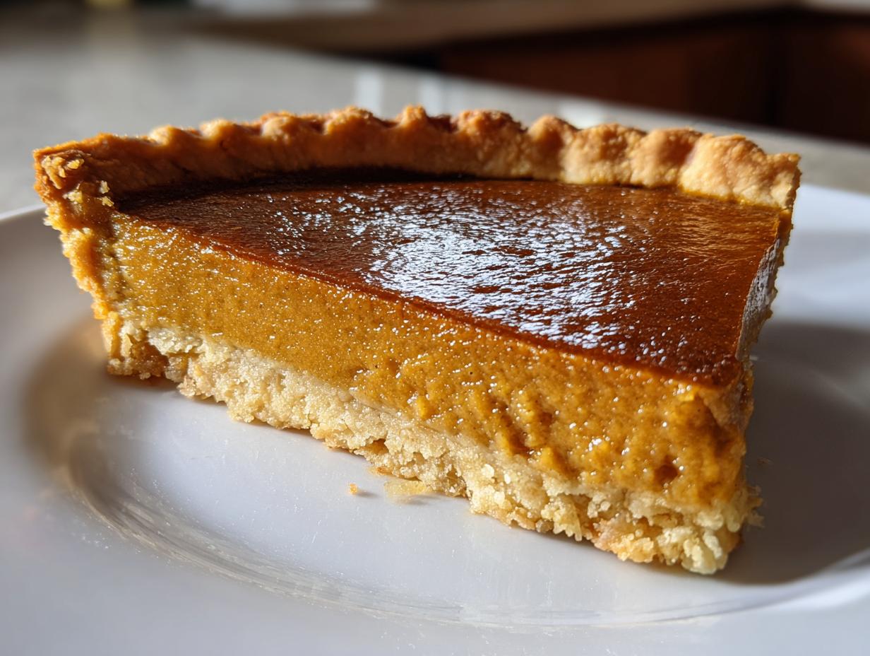 Brown Sugar Pumpkin Pie