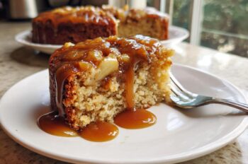 Caramel Apple Sheet Cake