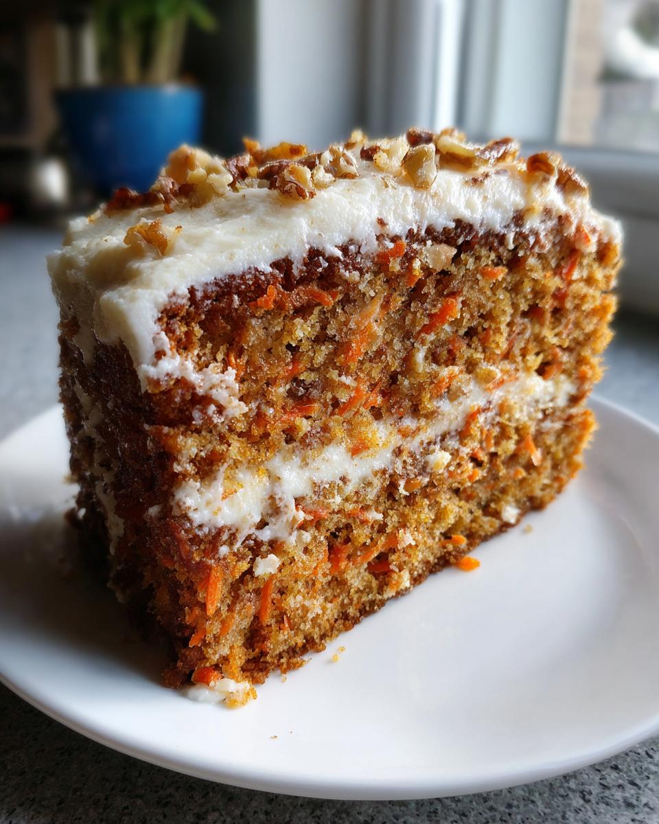 Cardamom Spiced Carrot Cake - detail 1