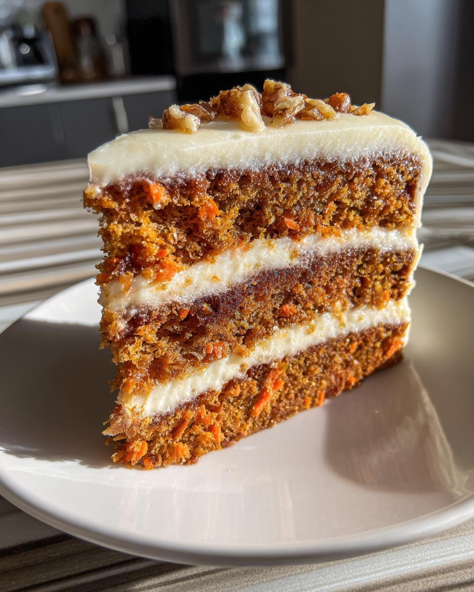 Carrot Cake with Cream Cheese Frosting - detail 1