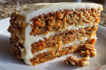 Carrot Cake with Cream Cheese Frosting