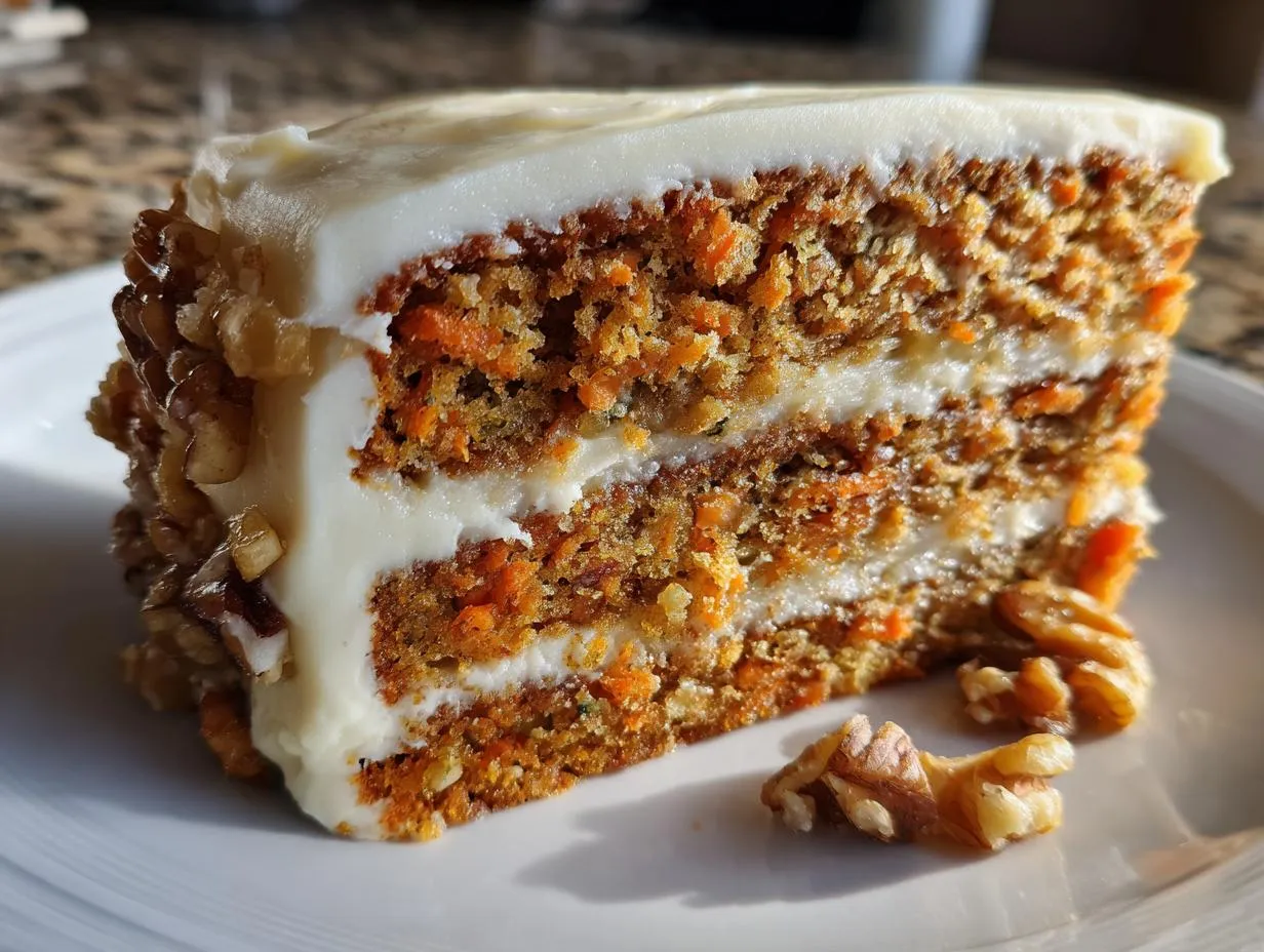 Carrot Cake with Cream Cheese Frosting