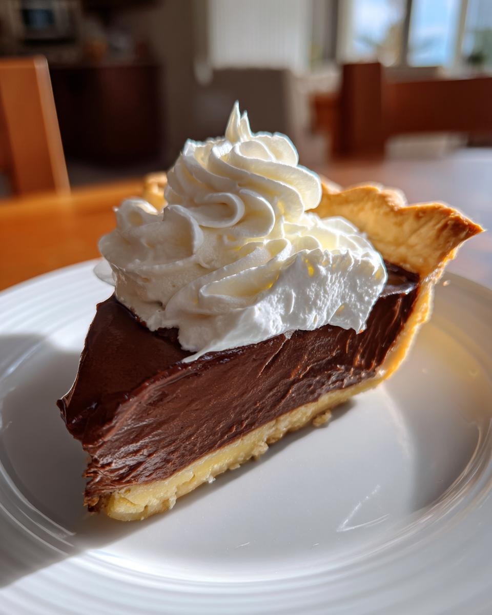 Chocolate Cream Pie - detail 1