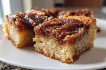 Cinnamon Roll Blondies
