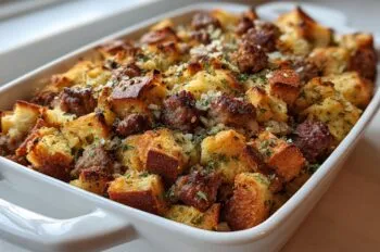 Classic Sage and Sausage Stuffing