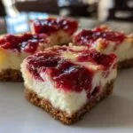 Cranberry Cheesecake Bars