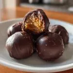 Dark Chocolate Pumpkin Truffles
