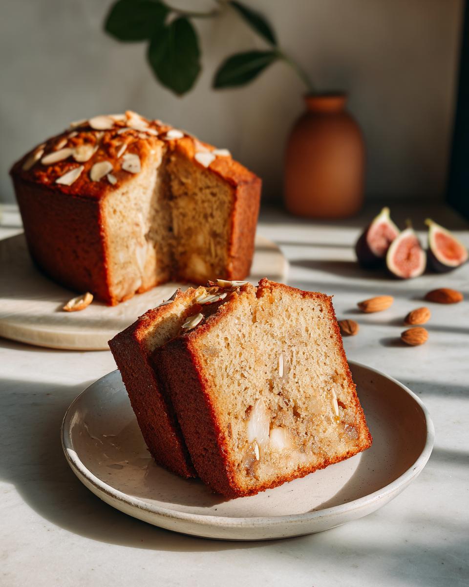 Fig Almond Cake - detail 1