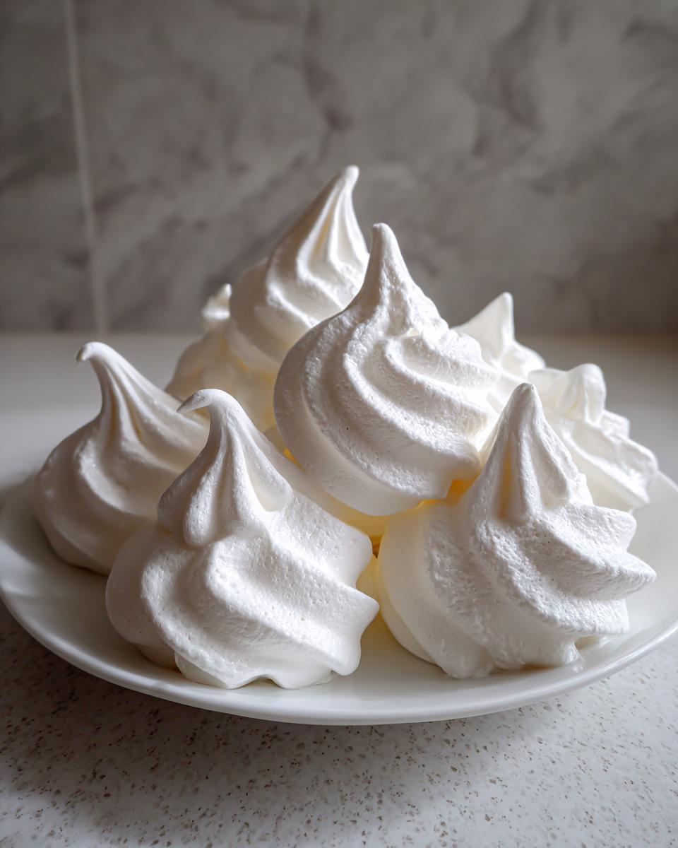 Ghostly Meringues - detail 1