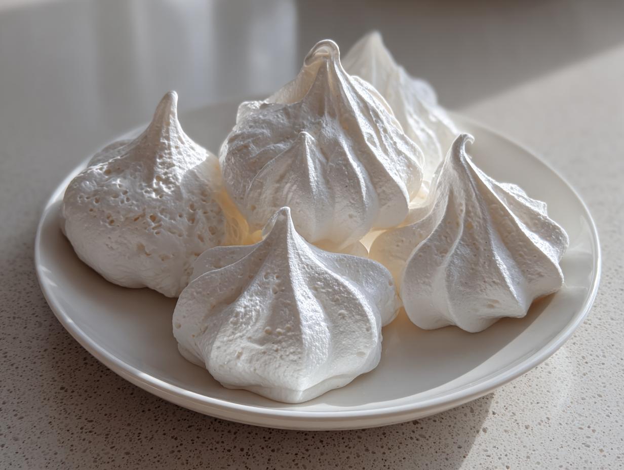 Ghostly Meringues