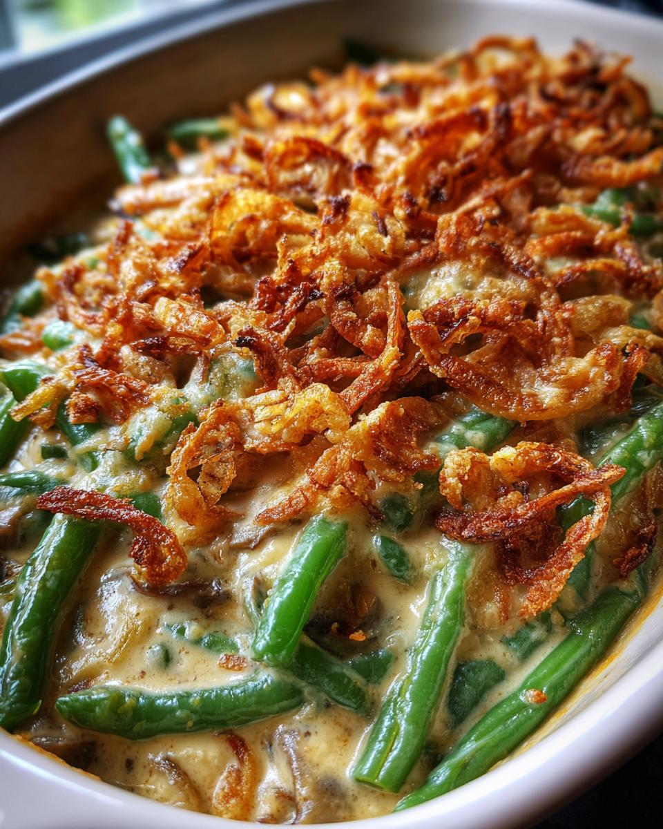 Green Bean Casserole from Scratch - detail 1