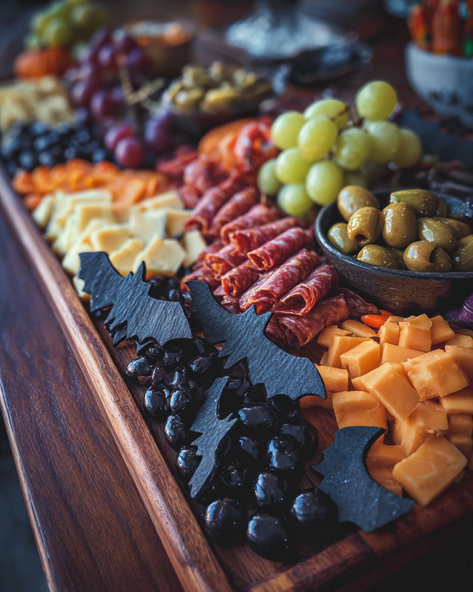 Halloween Charcuterie Board - detail 1