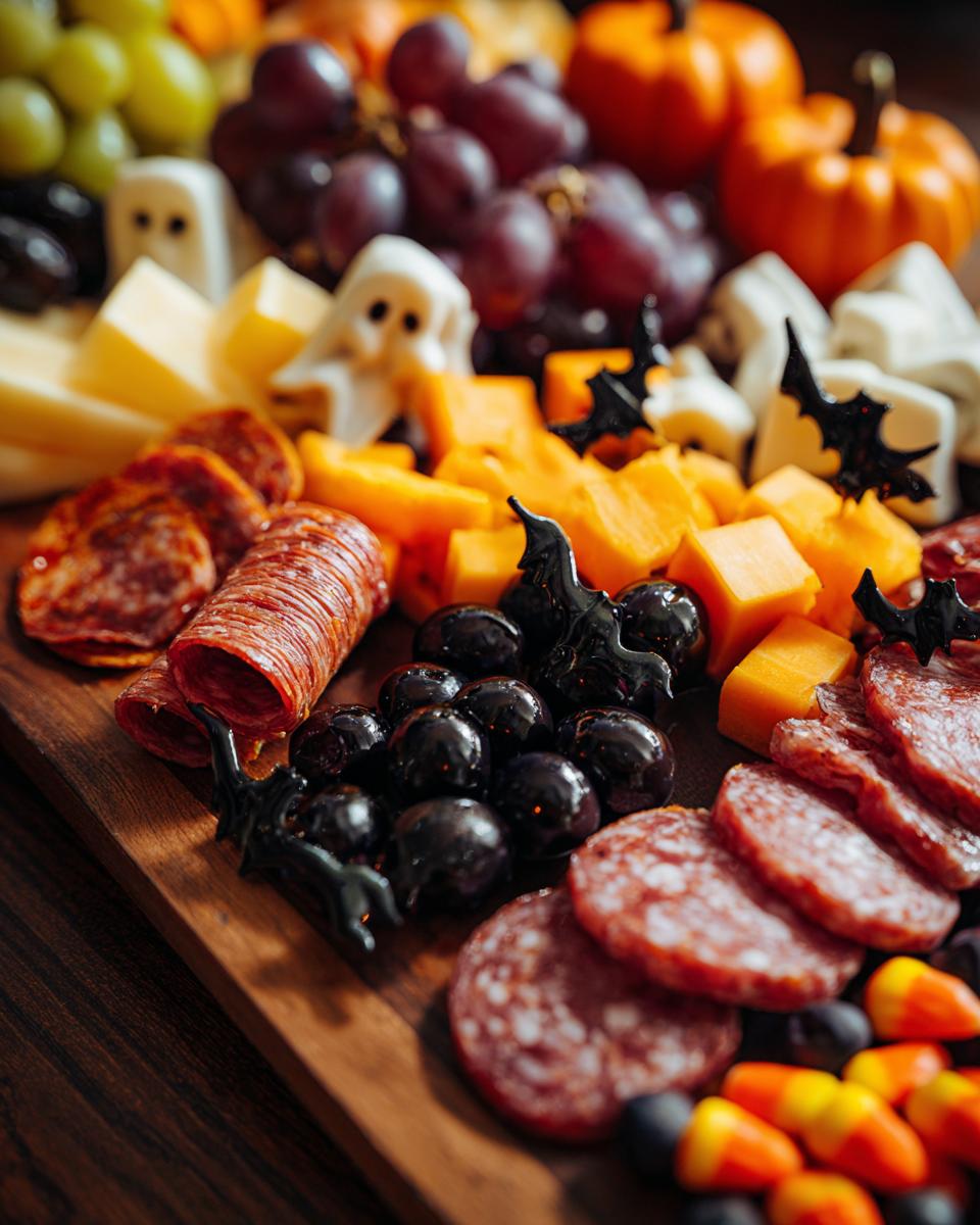 Halloween Charcuterie Board - detail 2