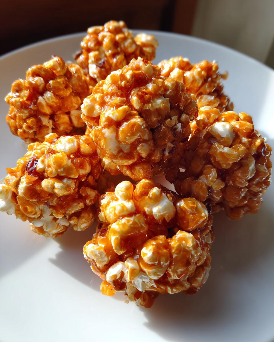 Homemade Popcorn Balls - detail 1