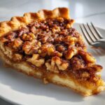 Maple Bourbon Walnut Pie