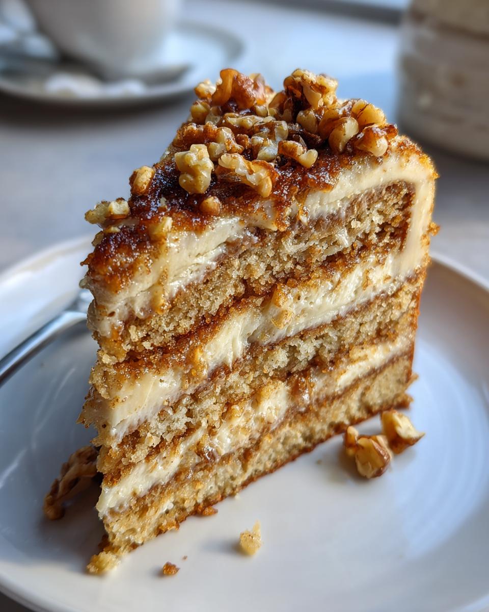 Maple Walnut Cake - detail 1