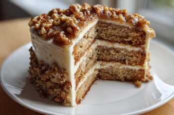 Maple Walnut Cake