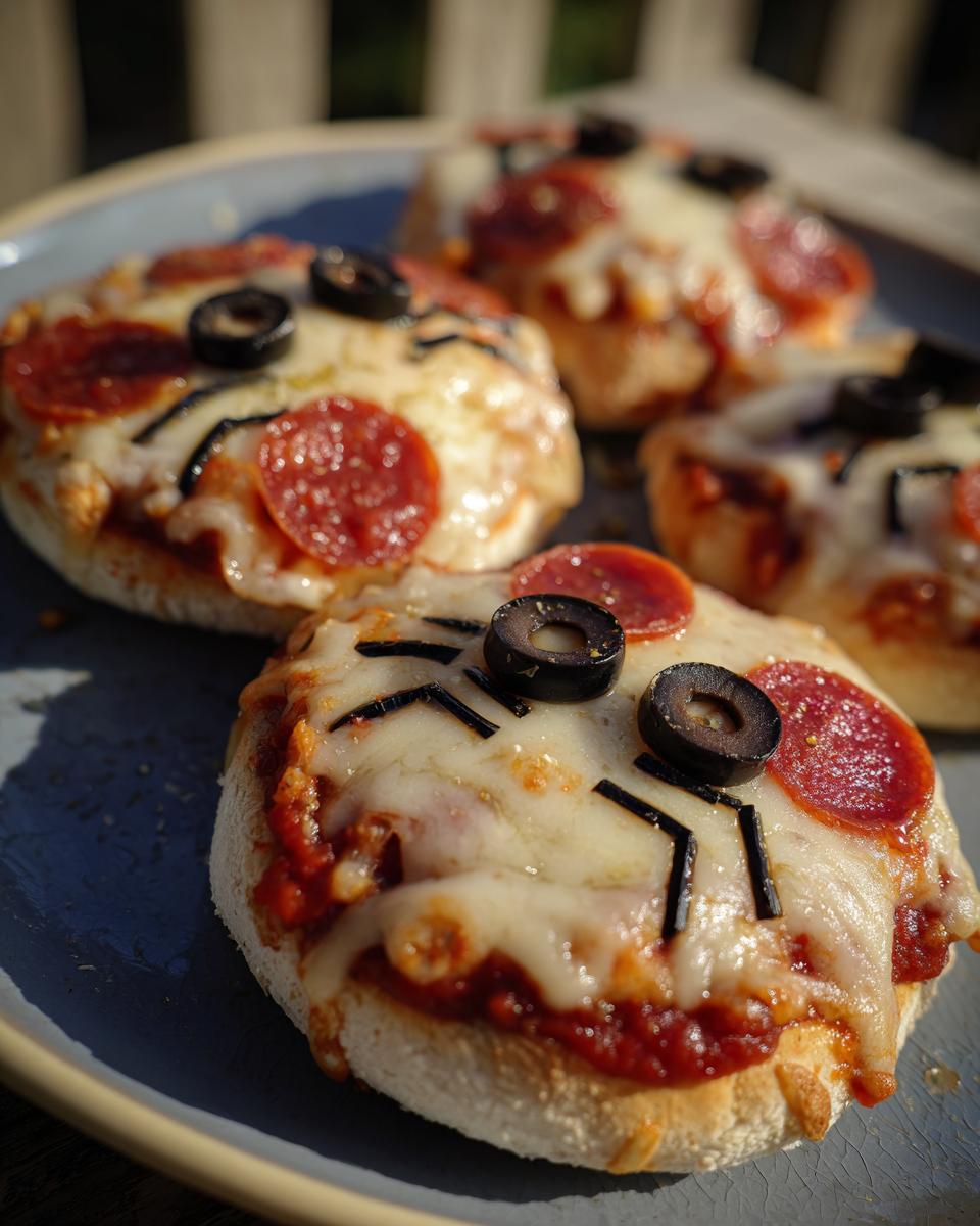 Mini Spider Pizzas - detail 1
