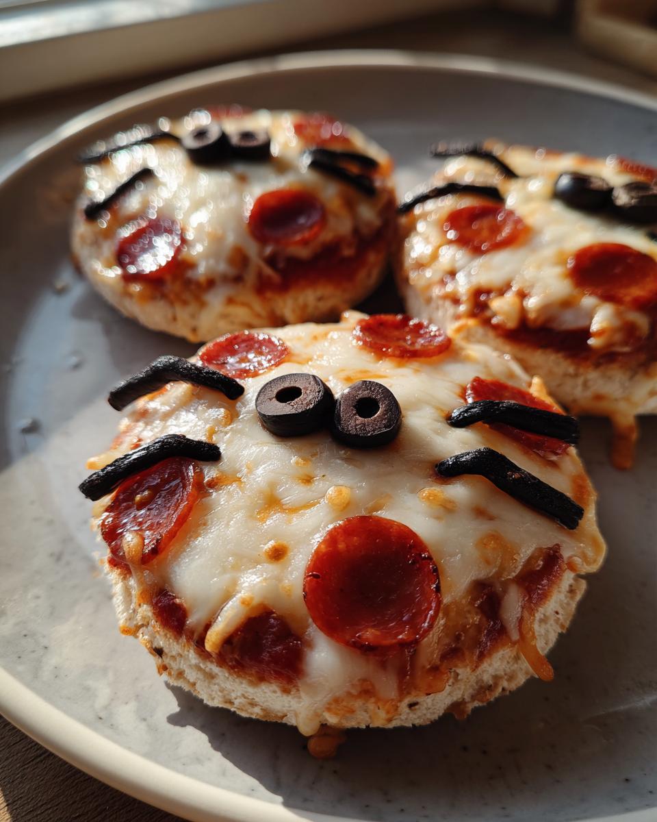 Mini Spider Pizzas - detail 2
