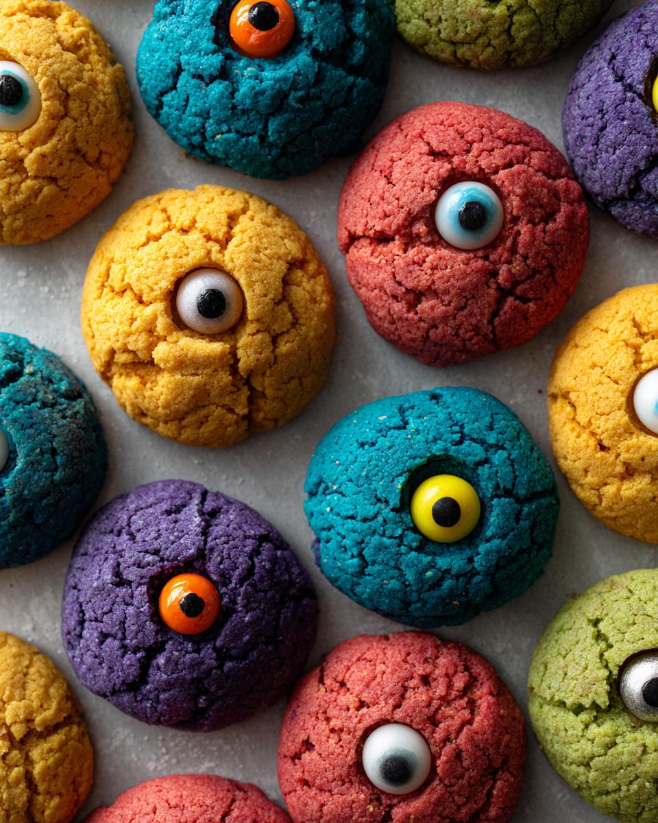Monster Eye Ball Cookies - detail 1