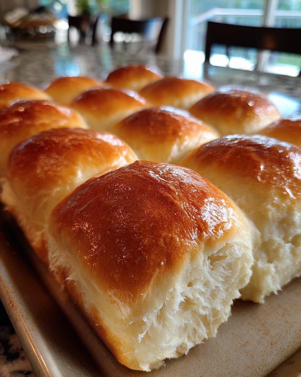 No-Knead Dinner Rolls - detail 1