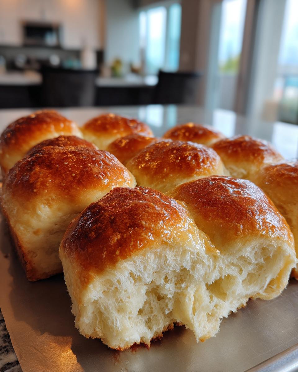 No-Knead Dinner Rolls - detail 2